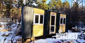 Дом 55м², 1-этажный, на длительный срок,