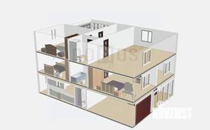 Таунхаус 252м², 3-этажный, участок 4 сот.