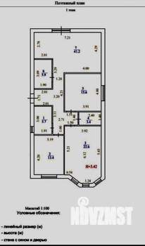 Дом 111м², 1-этажный, участок 7 сот.
