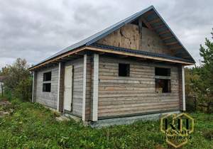 Дом 54м², 1-этажный, участок 8 сот.