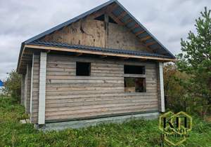 Дом 54м², 1-этажный, участок 8 сот.