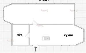 Дом 100м², 2-этажный, участок 7 сот.