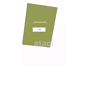 Дом 74м², 2-этажный, участок 7 сот.