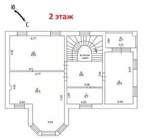 Коттедж 304м², 2-этажный, участок 8 сот.