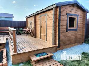 Дом 30м&sup2;, 1-этажный, посуточно, 