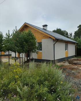 Дом 93м², 1-этажный, участок 8 сот.  