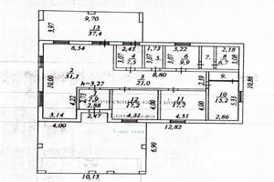 Коттедж 218м², 1-этажный, участок 10 сот.  