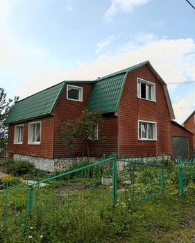 Дача 160м², 2-этажный, участок 10 сот.  