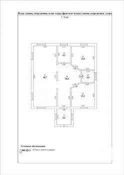 Коттедж 118м², 1-этажный, участок 8 сот.  