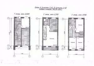 Таунхаус 180м², 3-этажный, участок 3 сот.  