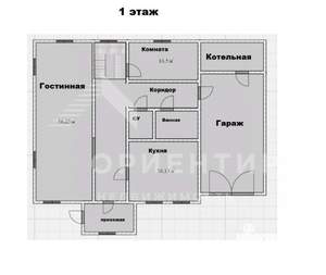 Дом 380м², 3-этажный, участок 10 сот.  