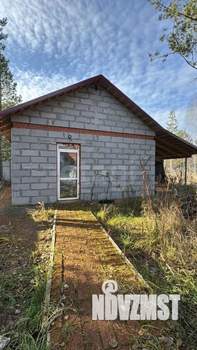 Дом 60м², 1-этажный, участок 10 сот.  