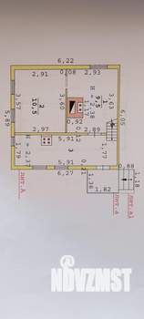 Дом 47м², 2-этажный, участок 7 сот.  