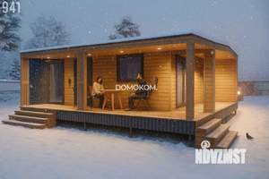 Дом 40м&sup2;, 1-этажный, участок 5 сот.  