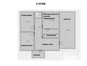 Коттедж 380м², 3-этажный, участок 10 сот.  