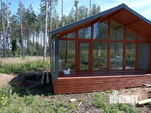 Дом 55м&sup2;, 1-этажный, участок 5 сот.  