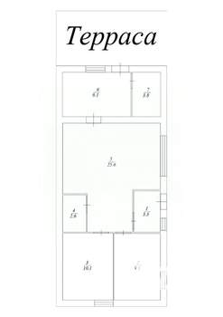 Дом 87м², 1-этажный, участок 4 сот.  