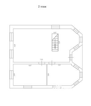 Коттедж 166м&sup2;, 2-этажный, участок 4 сот.  