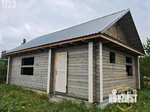 Дом 54м², 1-этажный, участок 8 сот.  