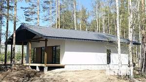 Коттедж 120м², 1-этажный, участок 15 сот.  