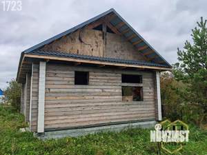 Дом 54м², 1-этажный, участок 8 сот.  