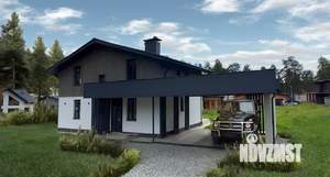 Коттедж 158м², 2-этажный, участок 11 сот.  