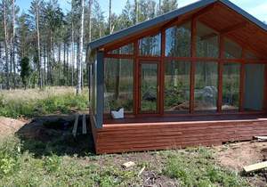 Дом 55м², 2-этажный, участок 5 сот.  