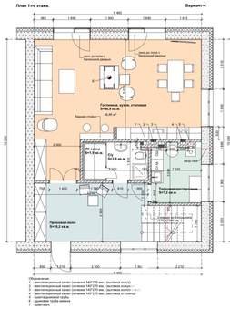 Таунхаус 230м&sup2;, 3-этажный, участок 4 сот.  