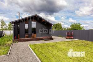 Дом 54м², 1-этажный, участок 8 сот.  