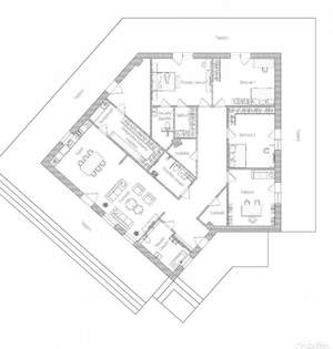 Коттедж 240м², 1-этажный, участок 11 сот.  