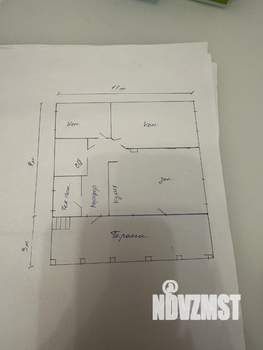 Коттедж 100м², 1-этажный, участок 10 сот.  