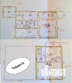 Коттедж 150м², 2-этажный, участок 10 сот.  