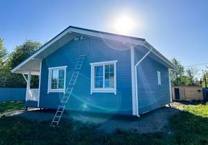 Дом 72м², 1-этажный, участок 7 сот.  