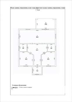 Коттедж 130м², 1-этажный, участок 8 сот.  