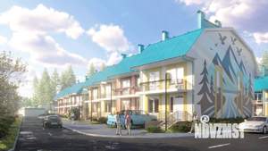 Таунхаус 120м², 2-этажный, участок 1 сот.  