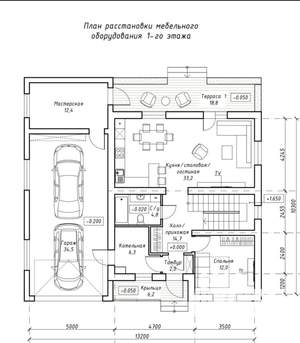 Коттедж 141м², 2-этажный, участок 8 сот.  