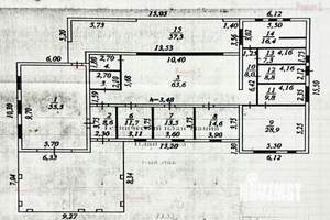 Коттедж 329м², 1-этажный, участок 10 сот.  