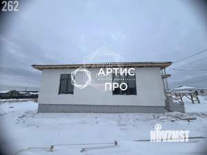 Дом 115м², 1-этажный, участок 8 сот.  