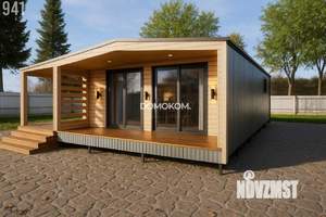 Дом 40м&sup2;, 1-этажный, участок 5 сот.  