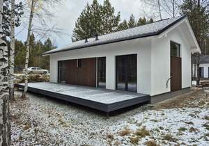 Дом 87м², 1-этажный, участок 6 сот.  