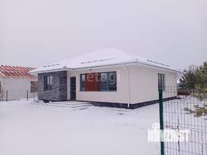 Дом 124м&sup2;, 1-этажный, участок 9 сот.  