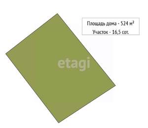 Дом 524м², 4-этажный, участок 17 сот.  