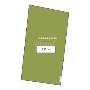 Дом 36м², 1-этажный, участок 6 сот.  