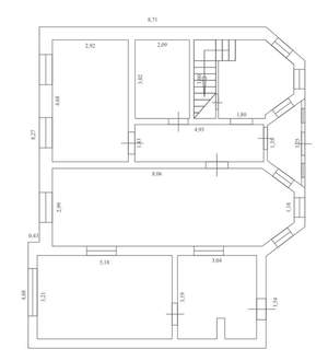 Дом 166м², 2-этажный, участок 4 сот.  