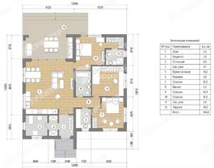 Дом 151м², 1-этажный, участок 8 сот.  