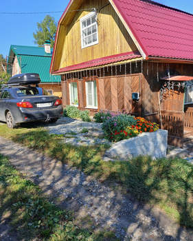 Дом 36м², 2-этажный, участок 5 сот.  