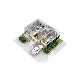 Таунхаус 120м², 2-этажный, участок 1 сот.  