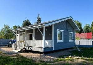 Дом 72м², 1-этажный, участок 7 сот.  