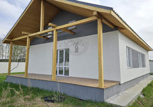 Дом 115м², 1-этажный, участок 10 сот.  