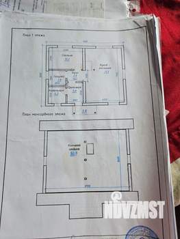 Коттедж 119м², 2-этажный, участок 10 сот.  